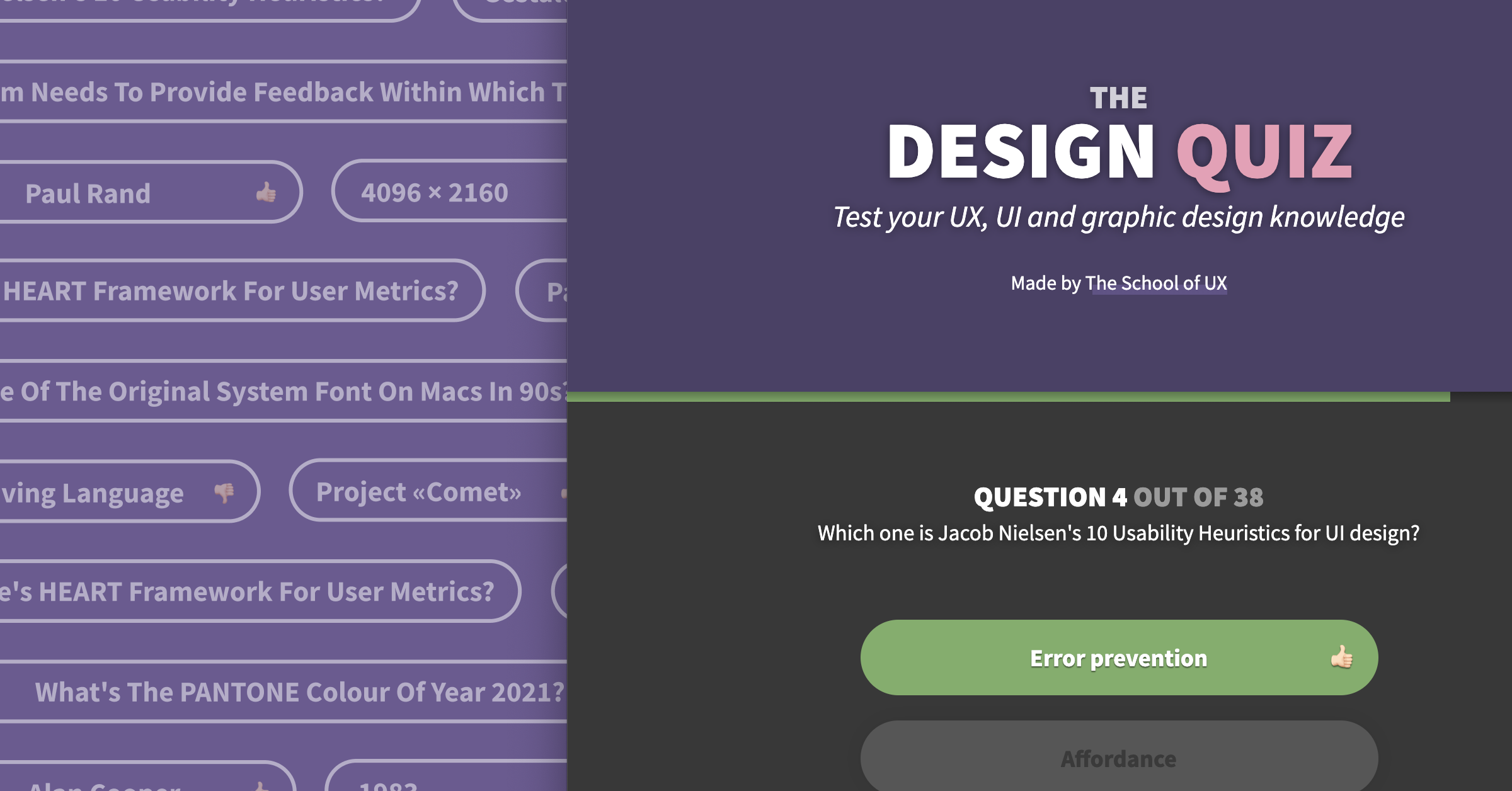 The Design Quiz Test Your UX UI And Graphic Design Knowledge